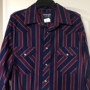 Vintage pearl snap shirt